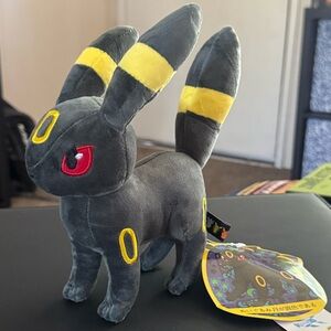 Pokemon Umbreon Plush Toy - Black and Yellow